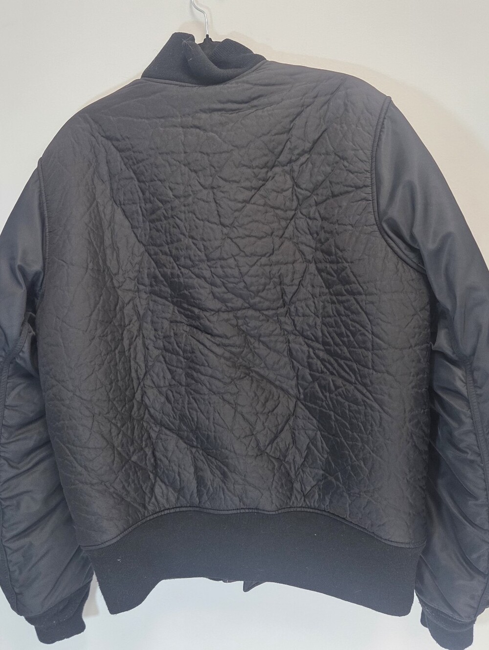 Nike NSW Mens Quilted Bomber Puffer Jacket Size Medium - Picture 6 of 9